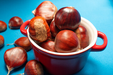 chestnuts in a bowl