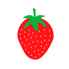 Obraz premium イチゴのイラスト