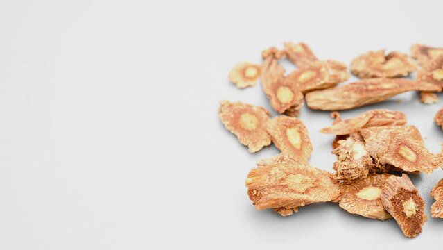angle pan herb DangShenPian or Codonopsis Radix or Pilose Asiabell Root slices