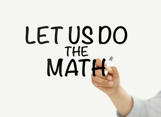 Let's do the math