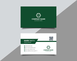 Multipurpose Creative corporate business card design Template Double side with professional Elegant