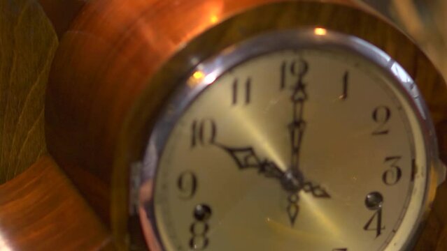 The final act of restoration by a clockmaker.