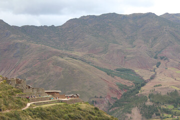 Naklejka premium Paisagem dos andes peruanos, próximo a Cusco