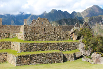 Ruinas de Machu Picchu, Águas Caleintes, próxima a Cusco, Peru