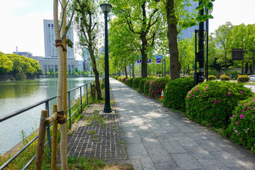 Imperial Palace Garden in Tokyo, Japan