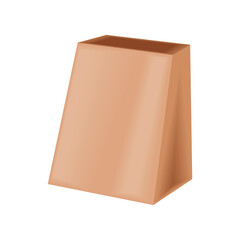 paper bag flat icon