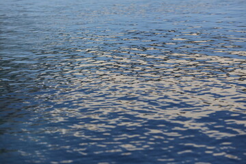 ripples on the water