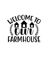 Obraz premium Farmhouse Svg Design