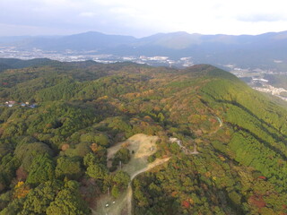 view of the mountains