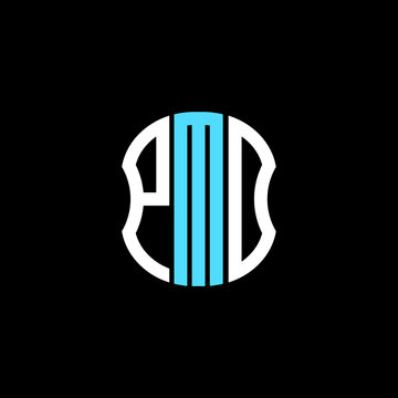 PMD letter logo creative design with vector graphic