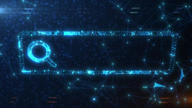 Internet search bar web browser window icon conceptual design