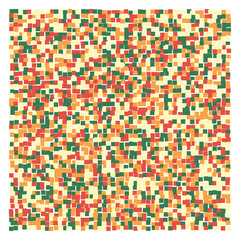 Fototapeta premium Offset Quads generative art background art illustration