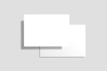 Blank A6 Card Mockup