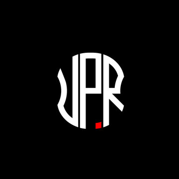 UPR letter logo creative  design with vector graphic