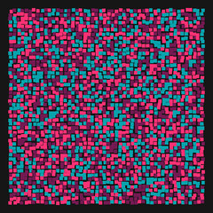 Offset Quads generative art background art illustration
