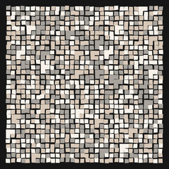 Offset Quads generative art background art illustration