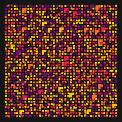 Offset Quads generative art background art illustration