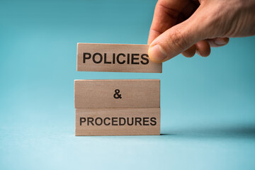 Business Policy And Procedure Strategy - obrazy, fototapety, plakaty