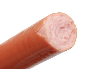 Sausage isolated on white background.