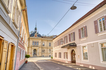 Fototapeta na wymiar Bad Radkersburg, Austria, HDR Image
