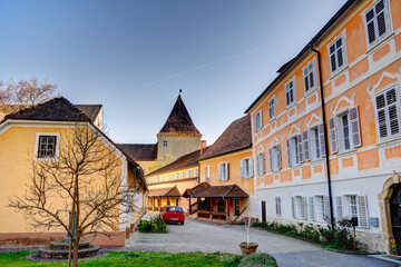Fototapeta na wymiar Bad Radkersburg, Austria, HDR Image