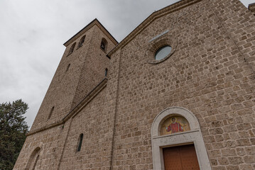 Rocchetta a Volturno, Molise. Benedictine Abbey of S. Vincenzo al Volturno.