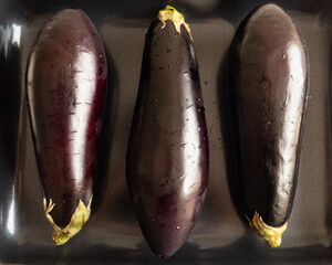 eggplant in the baking dish
