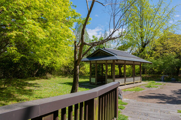 公園の東屋