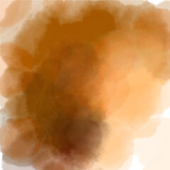 brown-beige watercolor background. The basis for creating a design.