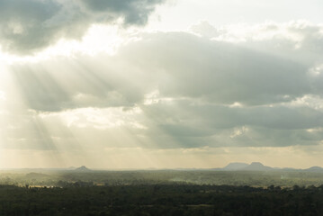 A view from Sigiriya rock, Sri Lanka