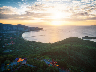 Hainan Sanya Island Scenery Aerial Photography
