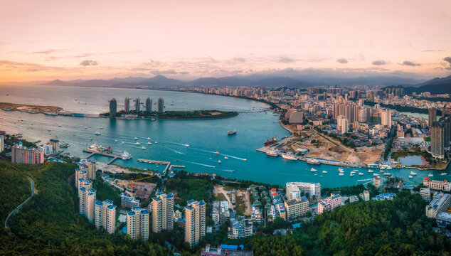 Hainan Sanya Island Scenery Aerial Photography