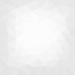 Fototapeta premium White and grey triangle geometric abstract background