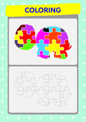 This page has been prepared to improve children's drawing and coloring activities.