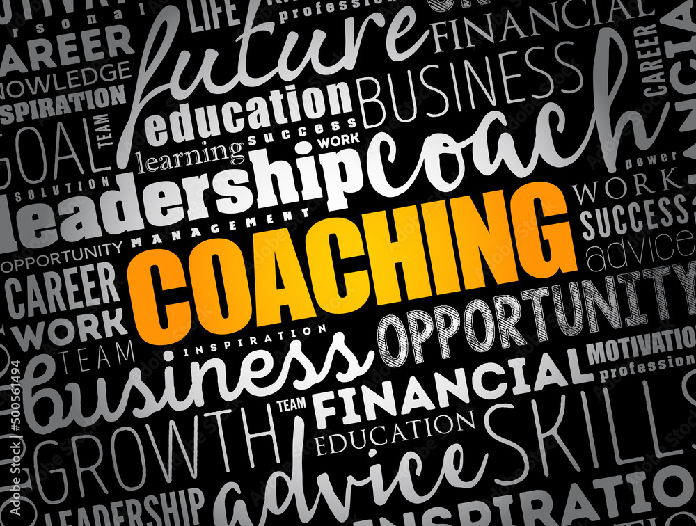 Poster coaching - form of development in which an experienced person supports a learner in achieving a spec
