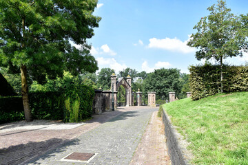 View of the Roman Catholic Cemetery of Ravenstein.The cemetery contains four Commonwealth War Graves. Netherlands, Holland, Europe