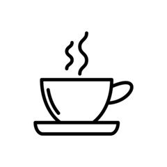 mug coffee new icon vector simple