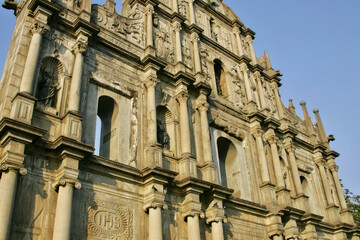 Fototapeta premium St Pauls cathedral in Macao