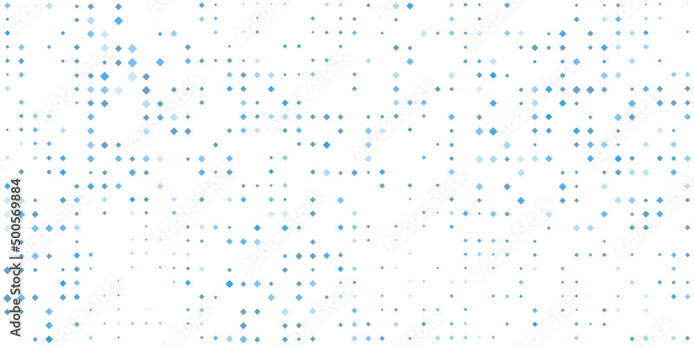 Poster abstract colorful spotted pattern, blue spots with random sizes - geometric mosaic texture - generat