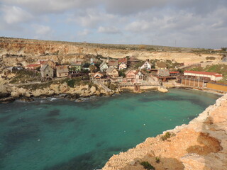 Fototapeta na wymiar Maltanskie wybrzeze.