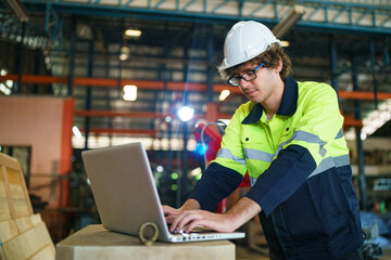 The factory engineer configures a complex production plant.