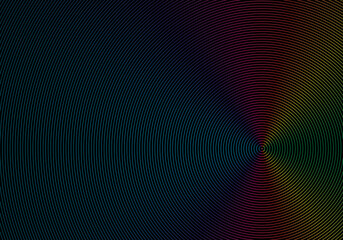 Obraz premium Abstract circles digital futuristic spectrums color background and texture