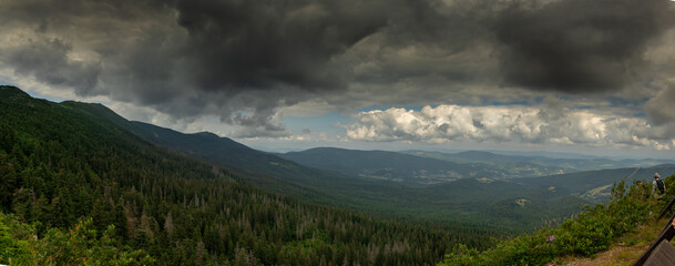 Panorama okolice sniezki