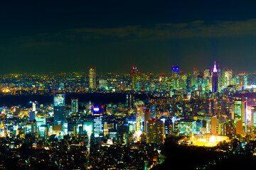 東京　摩天楼高層ビル群