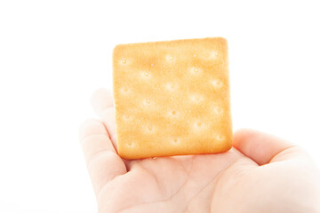 image of cookies white background