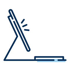 Fototapeta premium tablet icon