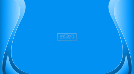 abstract background, light blue gradient, design vector