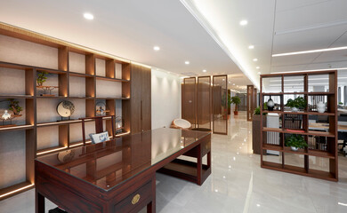 Modern Chinese style office interiors