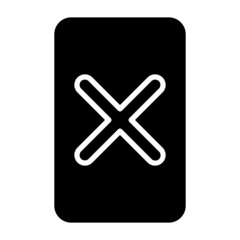 Obraz premium red card