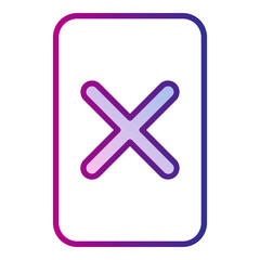 Obraz premium red card